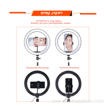 Dimmable selfie small ring fill light with trpod